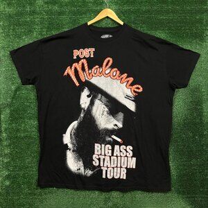 Posty Co Post Malone Big Stadium Tour T-Shirt Size One Size